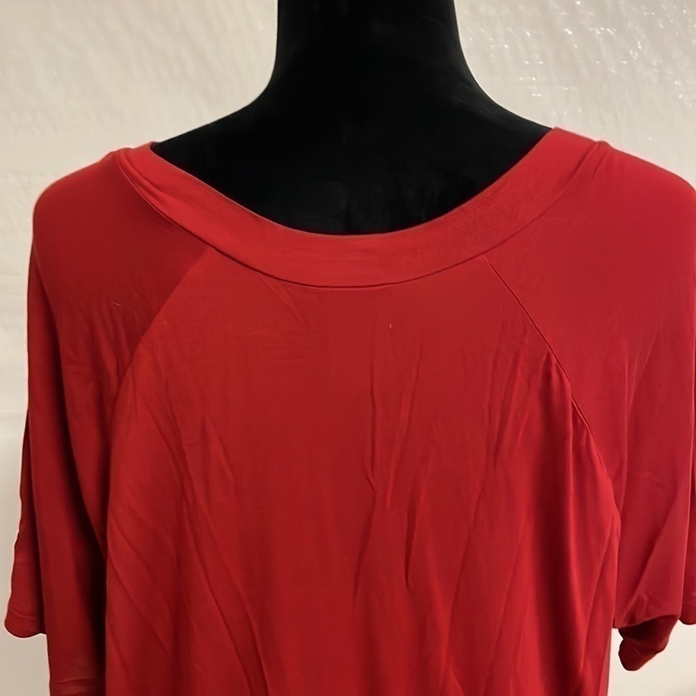 Pink by VS red V-neck T-shirt size S - Picture 5 of 7